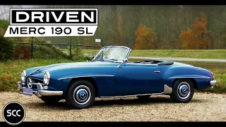 MERCEDES 190SL | 190 SL 1960 - Modest test drive - Mercedes-Benz W121 engine sound | SCC TV
