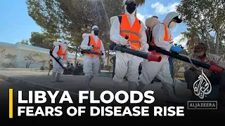 Libya floods aftermath: Fears of disease rise in Derna