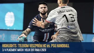 Telekom Veszprém HC vs. PSG Handball | HIGHLIGHTS | VELUX EHF FINAL4 2020