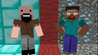 ERBoM. Нотч vs Хиробрин (Minecraft Анимация)