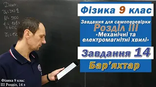 Фізика 9 клас. Самоперевірка Розділу ІІІ, 14 з