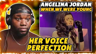 Angelina Jordan -WHEN WE WERE YOUNG | Reaction