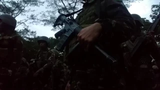 Scenes from Marawi: Deployment of army troops to the frontline