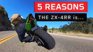 Is Kawasaki ZX4RR better than Yamaha R7