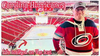 Our first Carolina Hurricanes NHL hockey game! - Raleigh, NC 2022