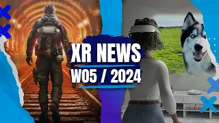 XR News, Sales, Releases (W05/24) Vision Pro Reviews, Quest v62, Metro Awakening, State of Play