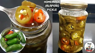 Easy Homemade Jalapeno(Mexican chili Pepper) Pickle Recipe - Pickling Jalapenos - Pickled Jalapenos