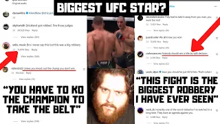 Sean Strickland IS A SUPERSTAR? His Fans Are INSANE? Robbery? Headbutt? UFC Rigged? My Reaction