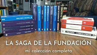La Saga de la FUNDACIÓN de Isaac Asimov  /  Mi colección (casi) COMPLETA [17 libros]