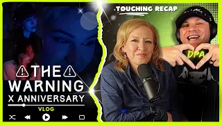 THE WARNING "X Anniversary" (vlog)  // Audio Engineer & Wifey React
