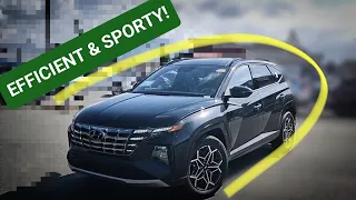 2024 Tucson N-Line HYBRID!?! 😳🤔 Full Feature Review!!