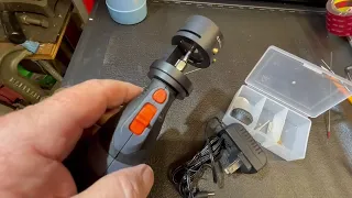 DIDUEMEN 8V Handheld Without Debugging Tungsten Electrode Sharpener TIG Welding Rotary Tool Review