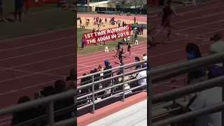 400m is the HARDEST event in Track & Field ☠️ || 2023 Track & Field Meme #shorts