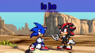 Sonic and Shadow vs Sonic Exe