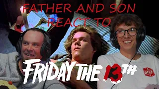 Father and Son's first reaction to Friday the 13th (1980) -- What a Ride!!