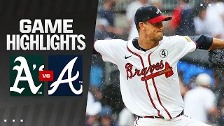 A's vs. Braves Game Highlights (6/2/24) | MLB Highlights