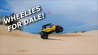 Cleetus wheelies turbo YXZ, Beast Mode X3 RIPS and Coop SKIPS!