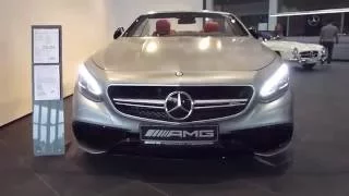 2017 Mercedes S 63 AMG Cabrio Exterior & Interior 5.5 V8 Bi-Turbo 585 Hp 250 Km/h 155 mph * Playlist