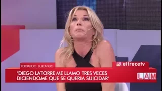 Yanina rompió en llanto en vivo cuando se habló de su marido