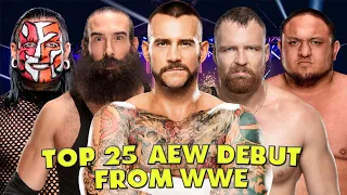 AEW TOP 25 Unbelievable Debuts From WWE