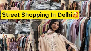 Street Shopping In Delhi😍||Exploring Batla House Alone🥹||Solo Shopping Challenge🥳​@umravlogs786