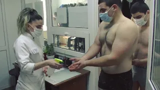 Военкомат. Призыв в Дагестане. Army Medical Test in Dagestan, Russia