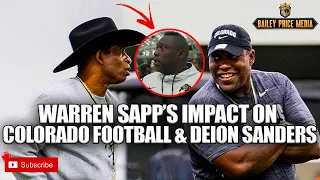 Warren Sapp's IMPACT On Colorado Football & Deion Sanders
