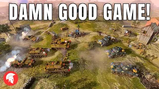 DAMN GOOD GAME! - Company of Heroes 3 - US Forces Gameplay - 3vs3 Multiplayer - No Commentary