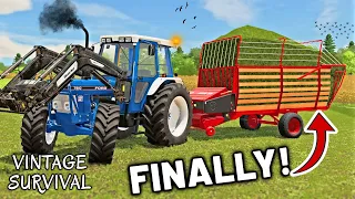 I FINALLY GOT ONE! | Vintage Survival | Farming Simulator 22 - Episode 37