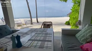 Finolhu Maldives Resort - Beach Kitchen Buffet Breakfast Tour
