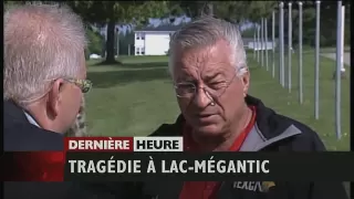 Tragédie à Lac-Mégantic : tristesse et colère d'un résident