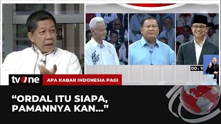 Effendi: Harusnya di Debat yang Akan Datang Anies Bilang, Pak Prabowo...Pak Prabowo... | tvOne