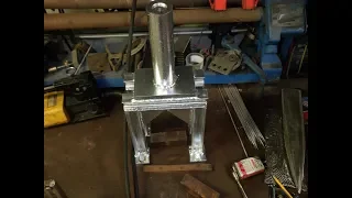 Mini Hydraulic Press Brake part 2