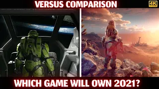 Halo Infinite vs Horizon: Forbidden West | The two hottest games of 2021 | PS5 Xbox