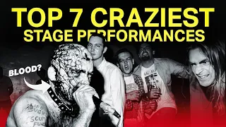 Top 7 CRAZIEST Stage Performances