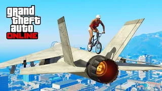 GTA 5 Cool BMX STUNTS #1 (GTA 5 Stunts Montage)