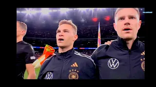 England vs Germany National Anthem - UEFA Nations League 2022-23