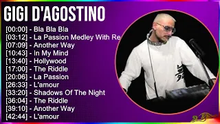 Gigi D'Agostino 2024 MIX Las Mejores Canciones - Bla Bla Bla, La Passion Medley With Rectangle, ...