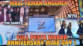 Keseruan Pesta Mabar Day 1 JKT48- Mobile Legends 7th Anniversary | Mal Taman Anggrek