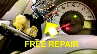 Citroen C1 Indicator Stalk Repair For FREE no new parts (CityBug/Toyota Aygo/Peugeot 107) DIY/How To