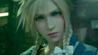 FINAL FANTASY VII REMAKE - Cloud sure does get everyone attention lol