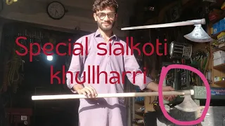 sialkoti khulharra # Making of sialkoat axe