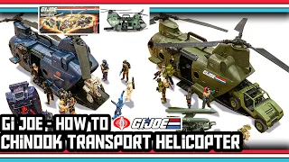 Gi Joe Chinook Transport Helicopter - Simple How To