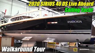 2019 Sirius 40 DS Twin Keel Live Aboard Sailing Yacht - Walkaround Tour - 2020 Boot Dusseldorf