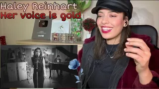 VOCALIST REACTS for the first time TO Creep - Vintage Postmodern Cover ft. Haley Reinhart