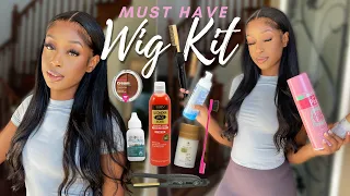 EVERYTHING YOU NEED TO SLAY YOUR WIG | WIG INSTALL STARTER PACK | WEST KISS HAIR