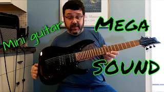 Unboxing a Mitchell MM100 short scale guitar