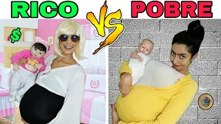 RICO VS POBRE na  GRAVIDEZ leticia e silvaniraPARTE  03