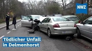 Tödlicher Unfall in Delmenhorst: Pkw prallen frontal zusammen