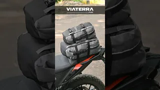 POD Motorcycle Tail Bag | 100% Waterproof Tailbag | Compact & Easy To Pack | ViaTerra Gear